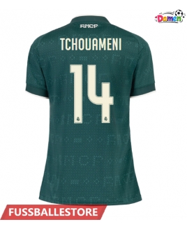 Günstige Real Madrid Aurelien Tchouameni #14 Auswärtstrikot Damen 2026-27 Kurzarm